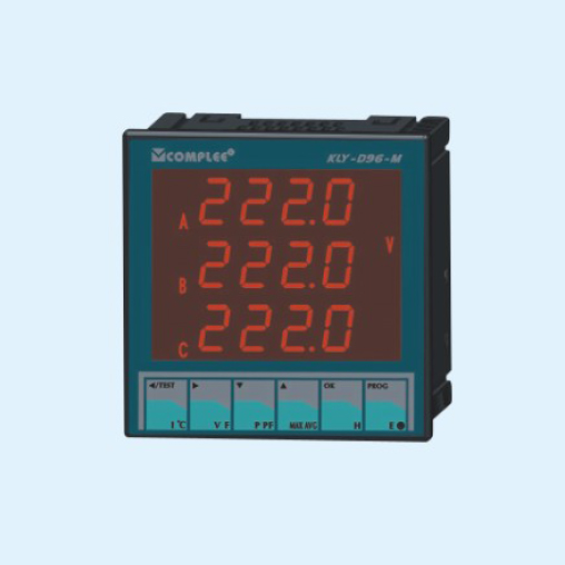 三排組合顯示數(shù)字電流、電壓、頻率表KLY-D96\D120